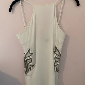 Halter mini dress